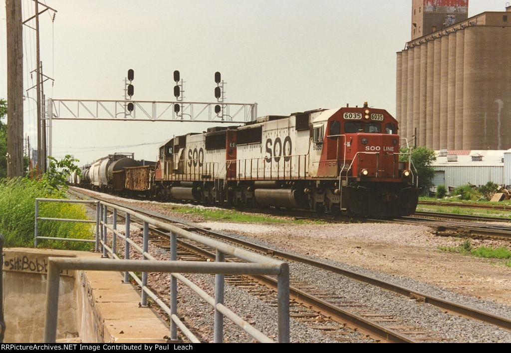 Eastbound manifest comes out of the siding